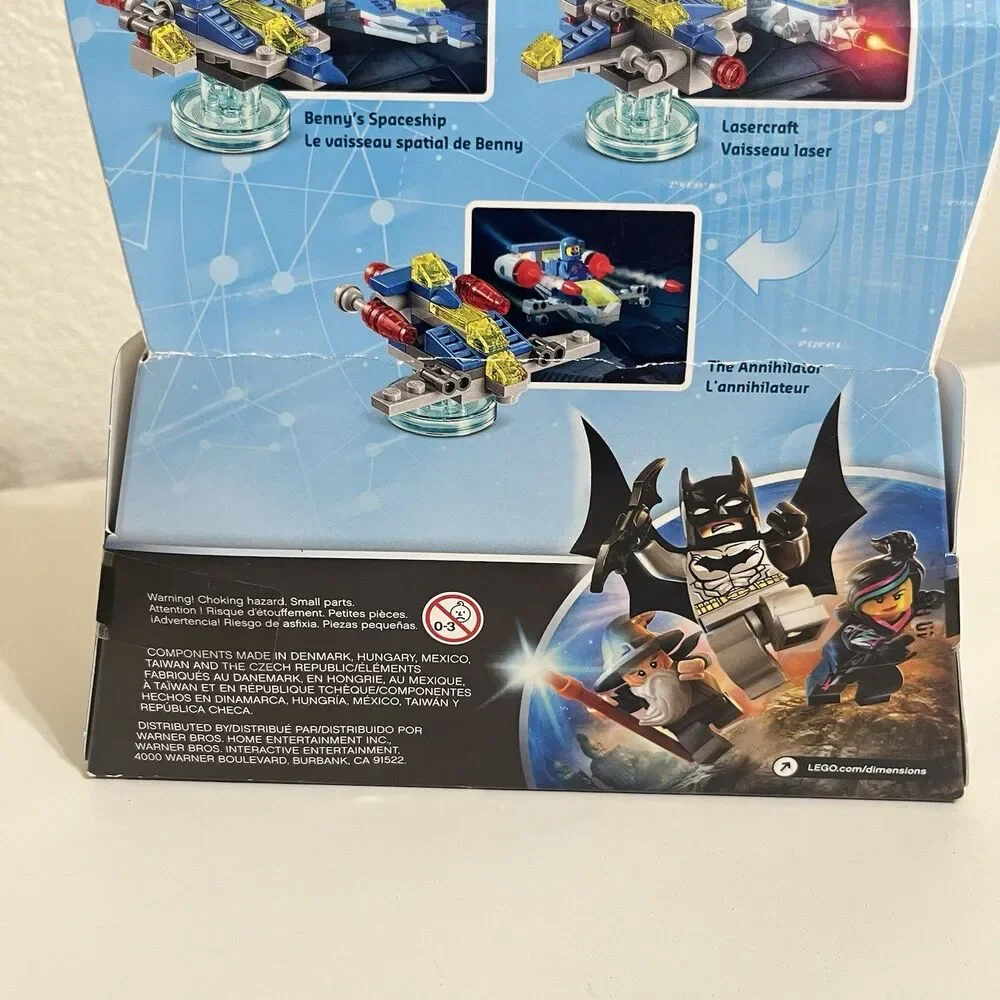 Lego Dimensions The Lego Movie Benny's Spaceship Fun Pack 3 in 1 71214 SEALED